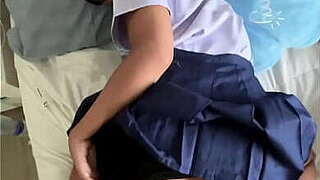 French tourist fuck a Eighteen age aforegoing Thai student in uniform