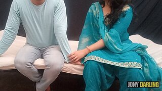 Damaad ji meri gaand maar lo, Please fuck me in the ass, premier hour anal job by indian saas, real homemade sex movie scene