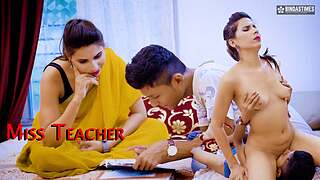 Desi Sexy aur Kumari Trainer ke sath GhapaGhup Chudai 18+ Academy Young ( Hindi Audio )