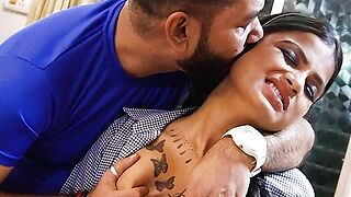 A TUTION Instructor &amp; STEP Congener Screwed HIS Hawt STUDENT, HARDCORE 3some SEX