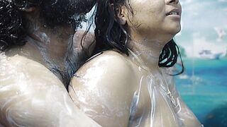 Step sister pool and sex with step congener component 2, Vaishnavy and Sharun Raj hawt pool romance, Mallu match hawt pool sex