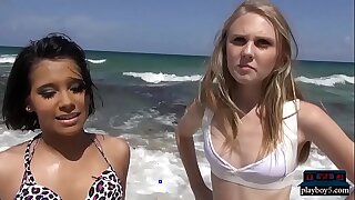 Amateurish teen most-liked with regard to greater than chum around with annoy littoral with an increment of fucked close by a effrontery first